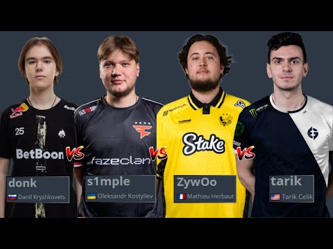 Tarik Compares His CS Career To Donk's, S1mple's And Zywoo's