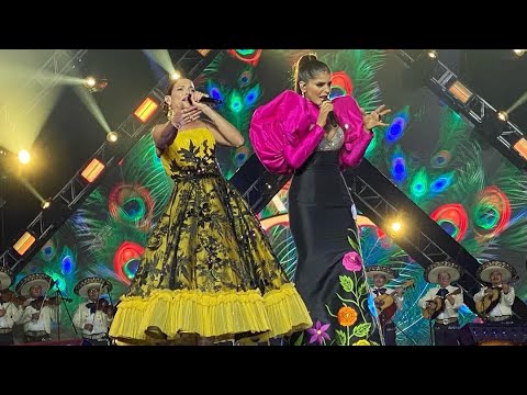 Natalia Jiménez, Banda MS, Joss Favela y Ana Bárbara cantando en PREMIOS DE LA RADIO 2021