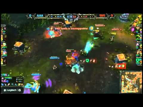 AAA Nono's Angry VS SNS Zorozero Malphite Game 1   Fan Made HLs   EU LCS Summer Promotion MUST SEE