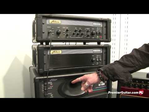 Musikmesse '14 - Albion Amplification ABH800 and BLS610 Demos