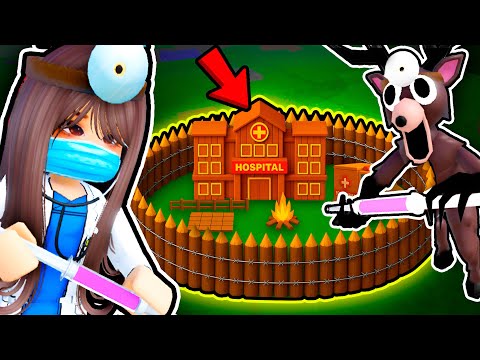 Bau einer Krankenhausbasis, um meine Schwester in 99 Nächten im Wald zu retten! (Roblox)