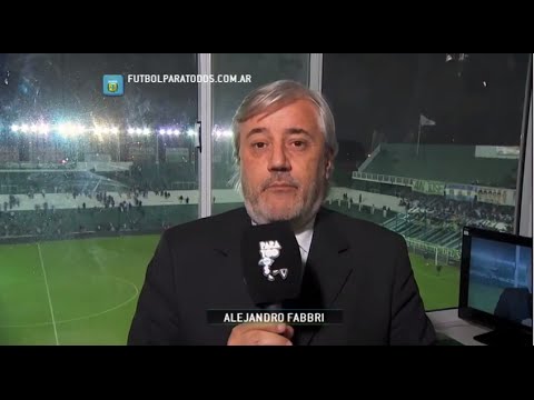 El análisis de Alejandro Fabbri. Banfield 1 - Boca 1. Fecha 8. Torneo primera División 2014. FPT.