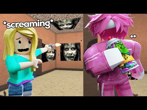 JUMPSCARING PLAYERS WITH SCARY SPRAYS IN MM2...