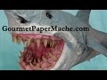 Paper Mache Great Bite Shark