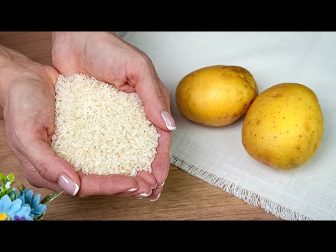 Reis und Kartoffeln! Ich kochte seit 20 Jahren so! Sie sind so lecker! Top Rezept! TOP Rezept
