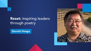 Reset: Inspiring leaders through poetry