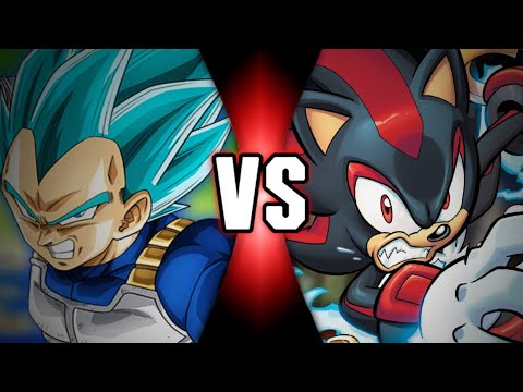 Shadow The Hedgehog VS Prince Vegeta (STH VS DBS) | Sprite Animation