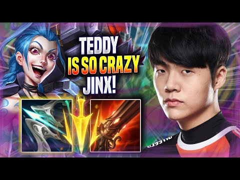 TEDDY IS SO CRAZY WITH JINX! - KDF Teddy Plays Jinx ADC vs Aphelios! | Season 2022
