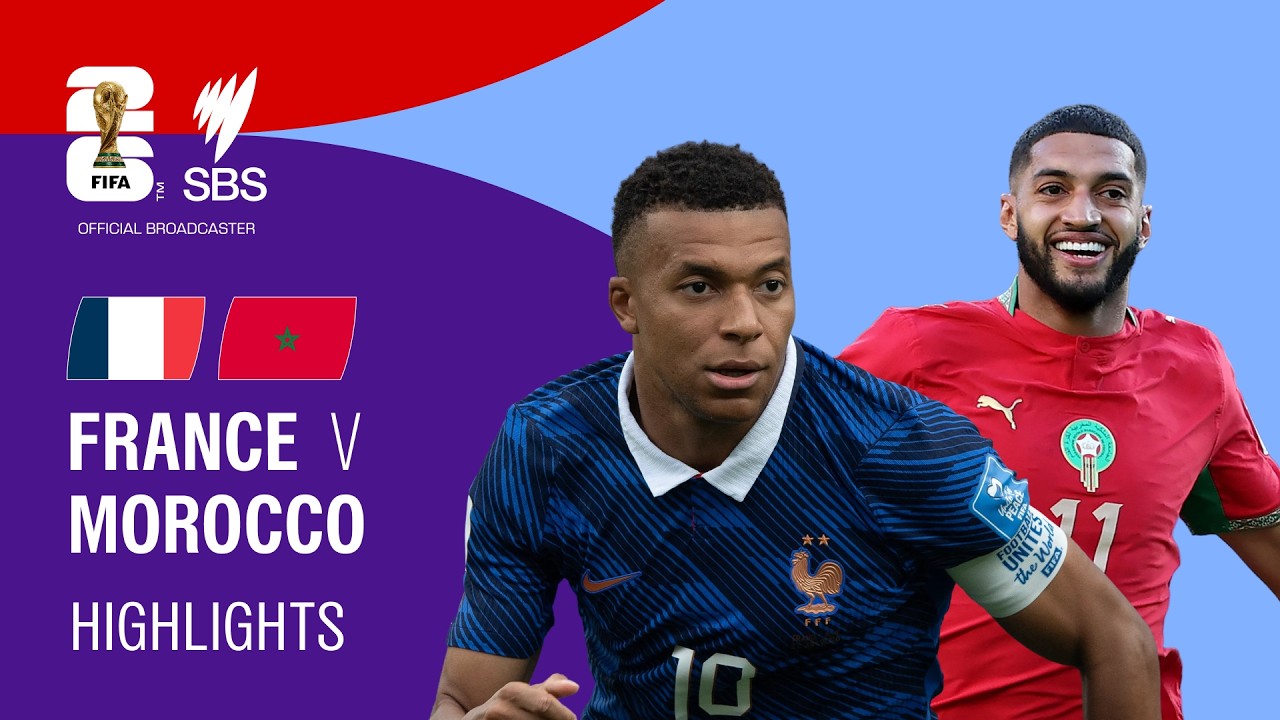 France v Morocco: FIFA World Cup 2026 Highlights Quarter-Final