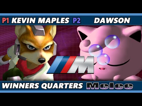 M Series 8  - Kevin Maples (Fox) Vs. Dawson (Jigglypuff) Smash Melee - SSBM