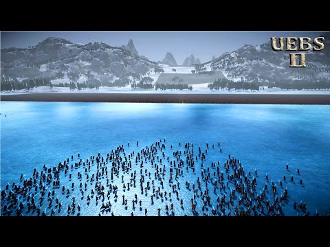 220,000 ROMAN GENERALS & LASER KNIGHTS vs 6 BARRICADES OF ANCIENT & MEDIEVAL | UEBS 2