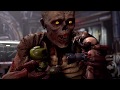 DOOM Eternal End Credits Scene Zombie Playing With Toys