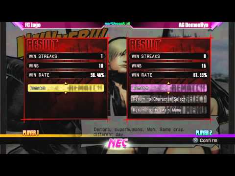 UMVC3 FC Jago vs AG DemonHyo NEC XII Tournament