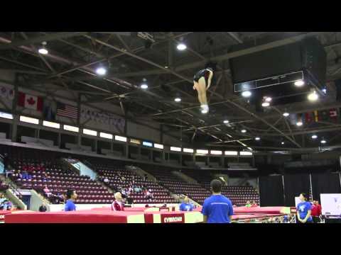 Samantha Sendel - TRA Prelims - 2014 Pan Am Senior Trampoline Championships