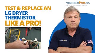 The easy way to replace the thermistor on your LG dryer without calling a technician