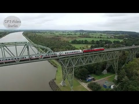 Intercity mit 2x 218 auf dem Weg von Niebüll nach Hamburg