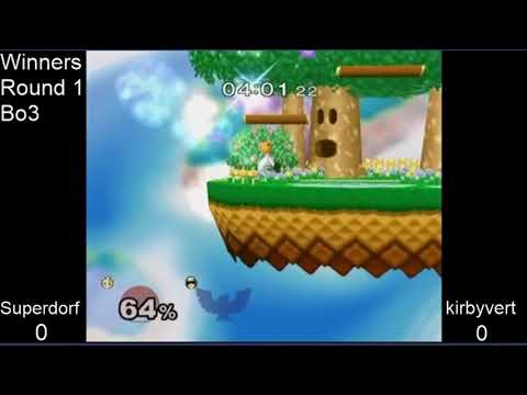 EPSMASH2 - Winner Round 1 - kirbyvert (Peach) vs Superdorf (Cpt. Falcon)