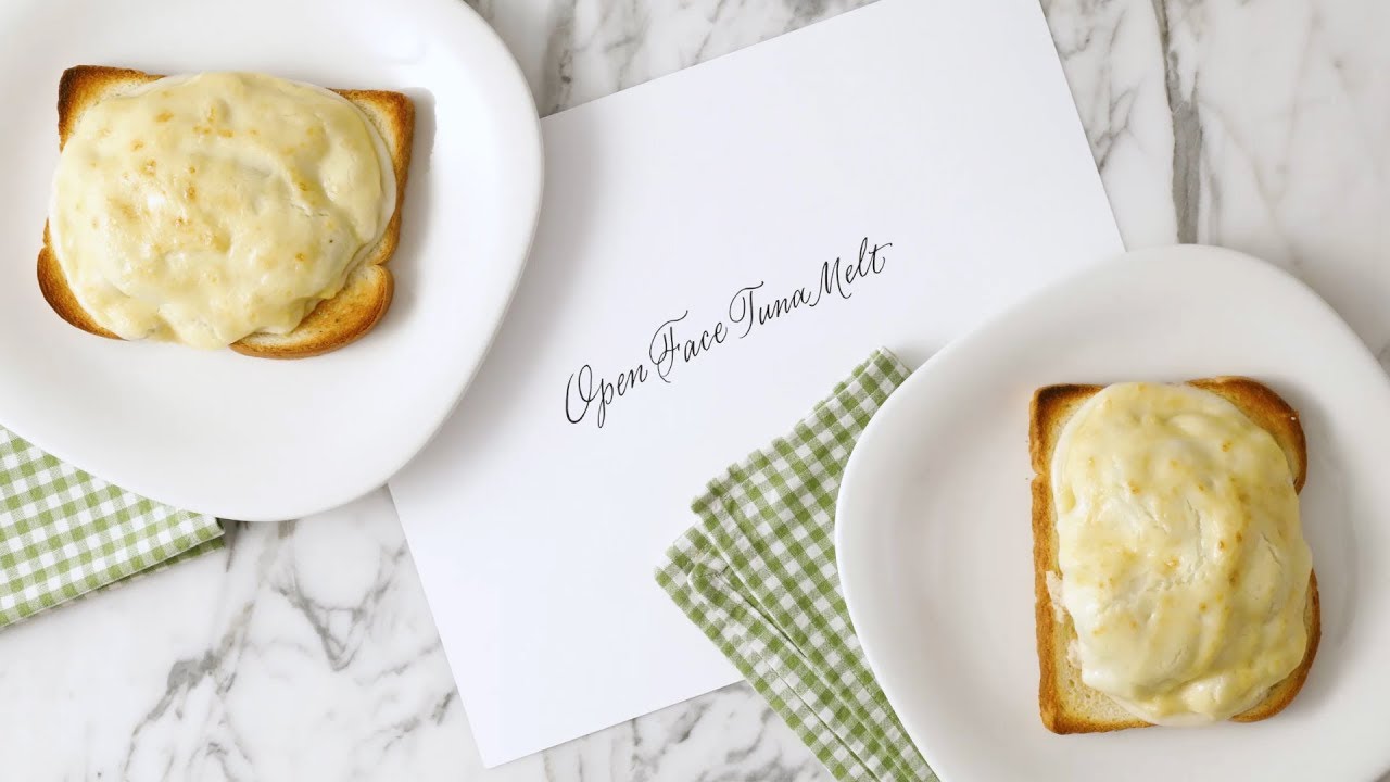 Open-Face Tuna Melt Sandwiches- Martha Stewart