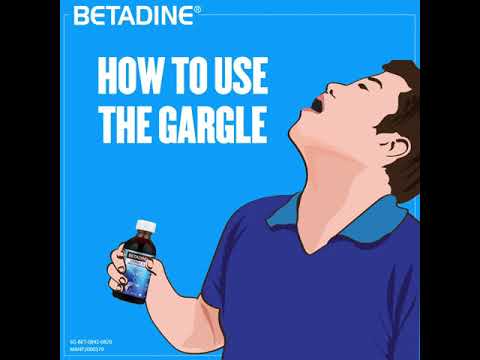 50ml betadine gargle mint