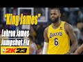 Lebron James Jumpshot Fix NBA2K23