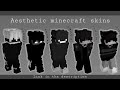 25 Aesthetic Minecraft Skins Black Link In The Description