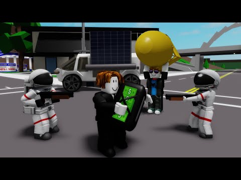 Brookhaven RP 🏡 CRIMINALS STEAL SPACESHIP!! #15