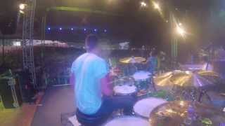 Drum Cam View SEVEN Live @ Gurtenfestival 2013 - Massimo Buonanno