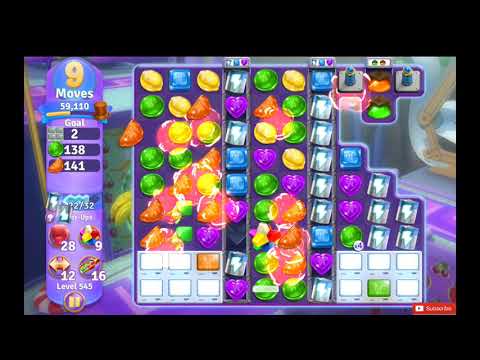 Wonka's World of Candy Level 545 NO BOOSTERS - A S GAMING ✔