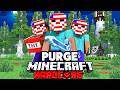 100 Players Simulate a FANTASY PURGE in Minecraft...