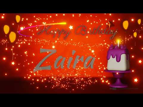 Zaira | Happy Birthday Song | Happy Birthday To You