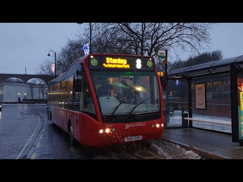 Journey on Route Q3 | NK10GOH/8315 - Go North East: Optare Versa V1110