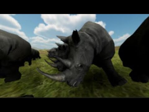 Rhino Rampage - Beast Battle Simulator