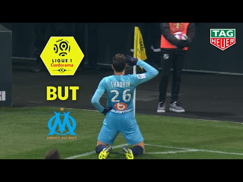 But Florian THAUVIN (90' +1) / Amiens SC - Olympique de Marseille (1-3)  (ASC-OM)/ 2018-19