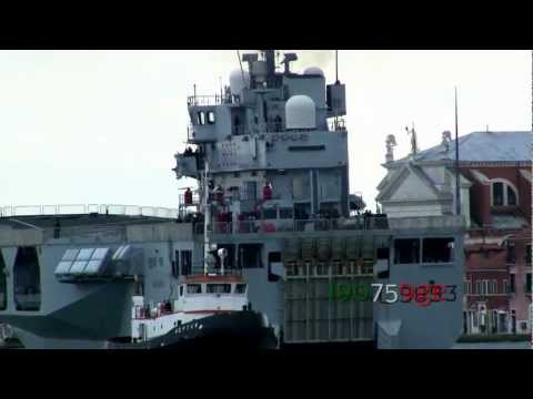 San Marco L 9893 Assalto anfibio - Classe San Giorgio  lascia  venezia 11/06/2012