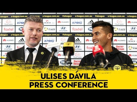 Ulises Dávila's First Press Conference