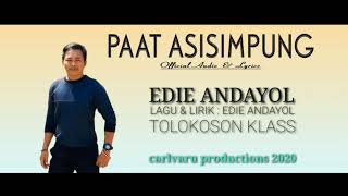 Download lagu EDIE ANDAYOL PAAT ASISIMPUNG mp3 Download lagu EDIE ANDAYOL PAAT ASISIMPUNG mp3