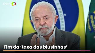 Lula anuncia fim da 'taxa das blusinhas' para compras internacionais de até US$ 50