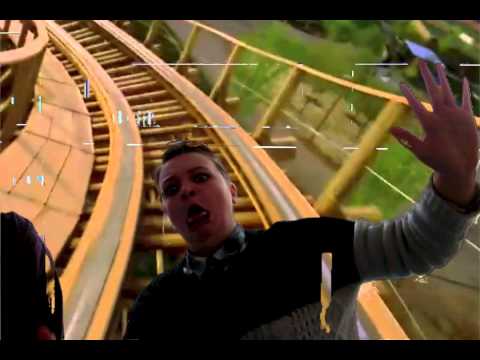 Just chillin' on a rollercoaster