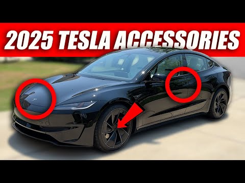 20 Must-Have Accessories for the 2025 Tesla Model 3 Highland
