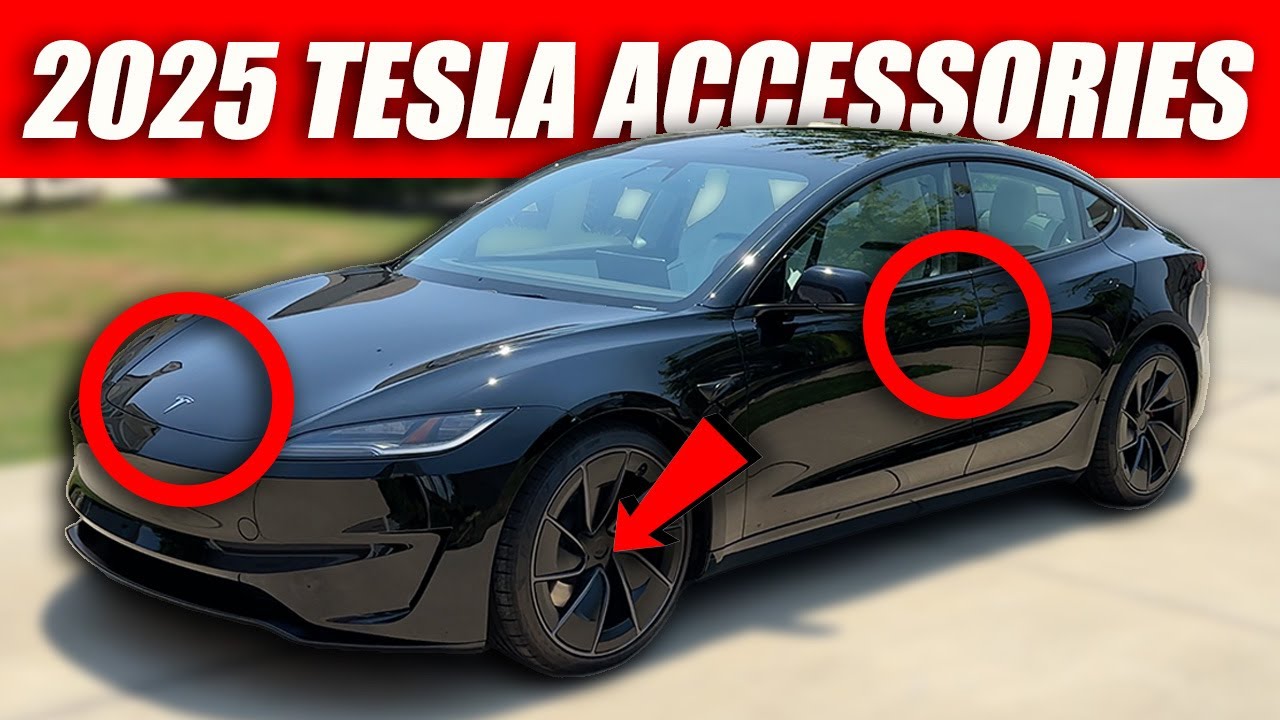 20 Must-Have Accessories for the 2025 Tesla Model 3 Highland