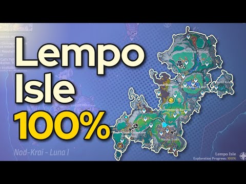Lempo Isle 100% exploration guide