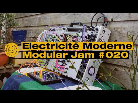 Electricité Moderne - Eurorack Modular Jam #020 in the garden