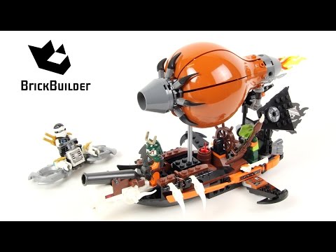 Vidéo LEGO Ninjago 70603 : L'attaque du Zeppelin des Pirates