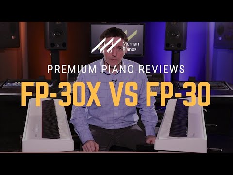 🎹Roland FP-30X vs FP-30 Digital Piano Comparison - What's New?🎹