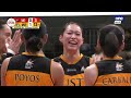 Abbu TOWERS OVER in set 2 for UST vs UE 🐅 | UAAP SEASON 86 WOMEN'S VOLLEYBALL