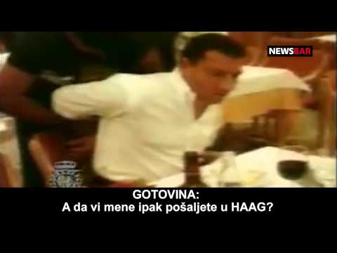 Transkript razgovora tijekom uhićenja generala Gotovine