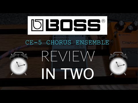 Boss CE-5 Chorus Ensemble Electric Guitar Pedal image 10