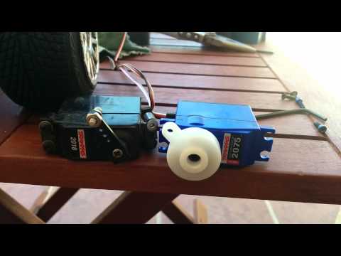 Traxxas servo comparison 2075 digital vs 2018 standard