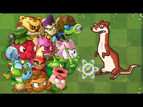 Pvz 2 Challenge - Every Plant Power Up in Chinese Version Vs Ice Weasel   Who Will Win?