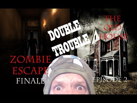 DOUBLE EP!  AMNESIA CUSTOM STORYtime - ZOMBIE ESCAPE (end) - THE OLD HOUSE ep 2